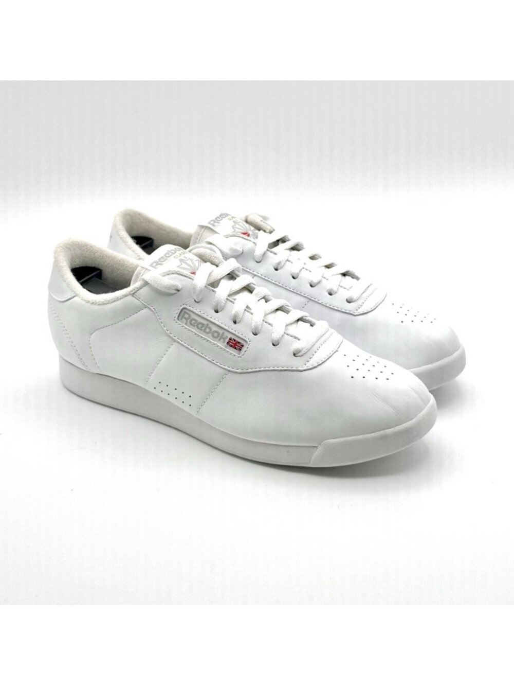 Reebok Womens Classic Princess 1475 White Casual Shoes Sneakers Size 10
